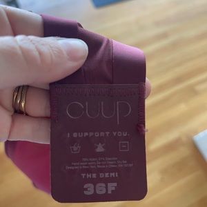 CUUP The Demi 36F crimson